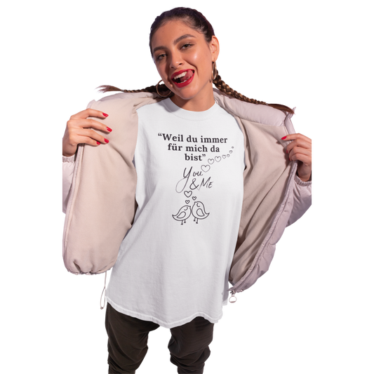 Partner Shirt "Immer für mich da"