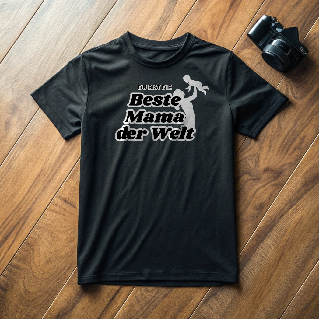 Mama T-Shirt "Beste Mama der Welt"