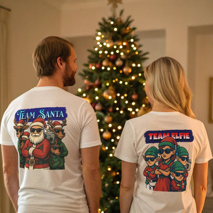Cooles Weihnachts T-Shirt "Team Santa"