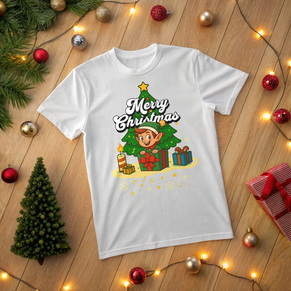 Schönes Weihnachts T-Shirt "Elfen (m)"