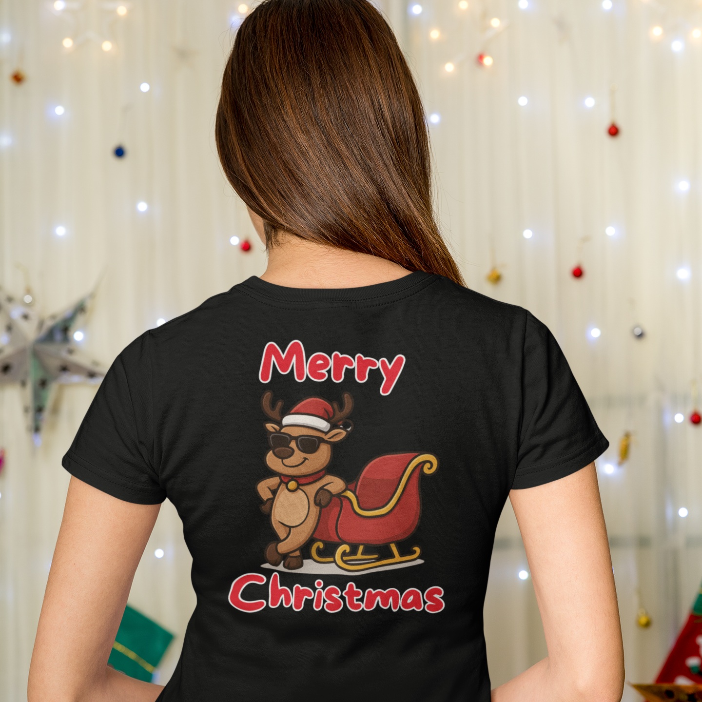 Weihnachts T-Shirt "Rentier"