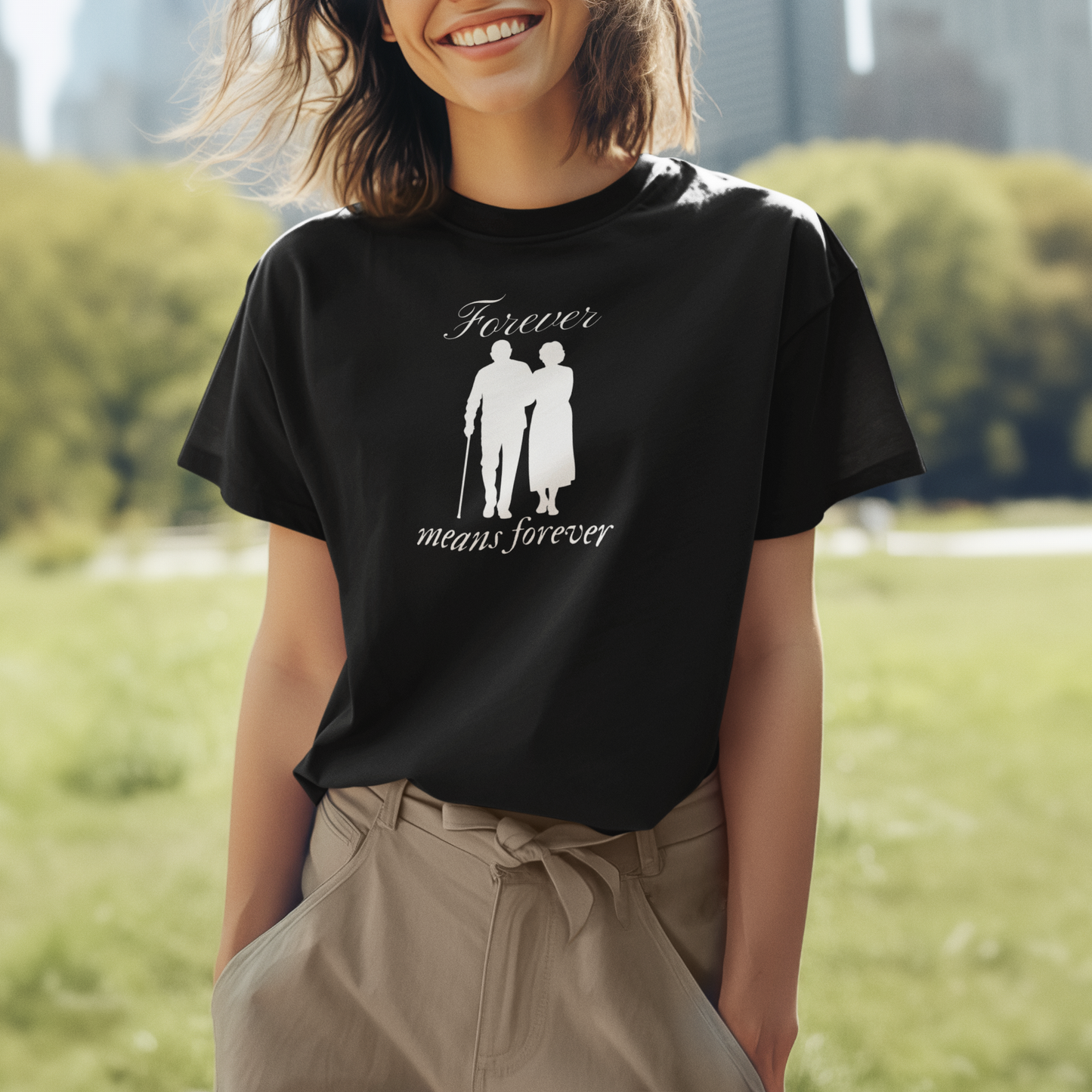 Partner T-Shirt "Forever means forever"