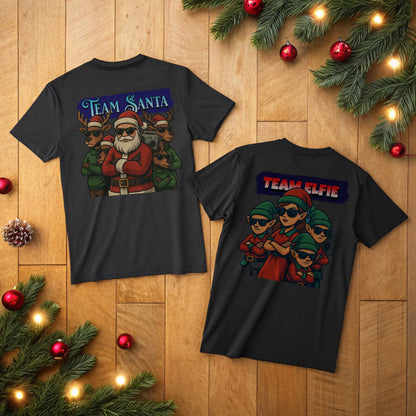 Cooles Weihnachts T-Shirt "Team Santa"